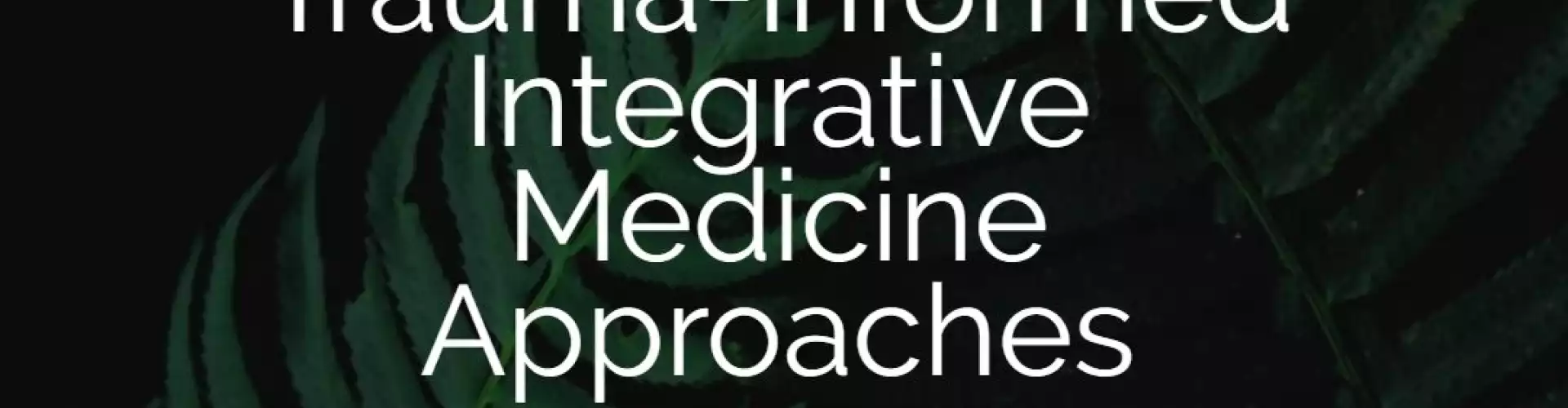 ADD/ADHD Trauma-Informed Integrative Medicine Approaches - Online Class by Shannon Myers