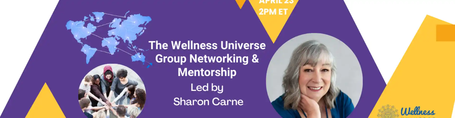 Rangkaian dan Mentor Kumpulan WU dengan Sharon Carne - Online Class by The Wellness Universe